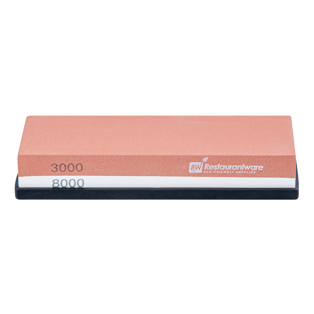 Sensei Whetstone Knife Sharpening Set - 3000/8000, Silicone Holder - 1 count box