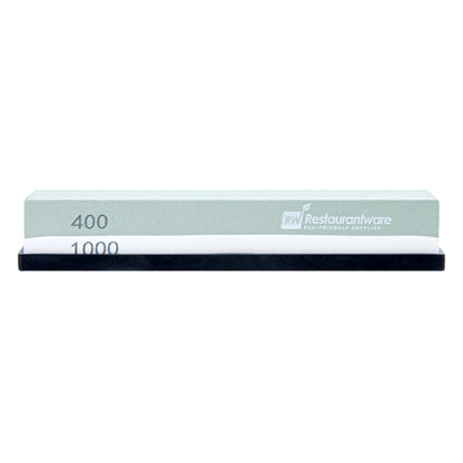 Sensei Whetstone Knife Sharpening Set - 400/1000, Silicone Holder - 1 count box