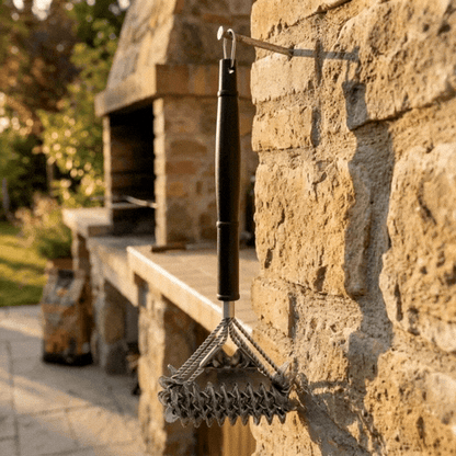 Met Lux Grill Brush / Scraper - Bristle Free - 16" - 1 count box