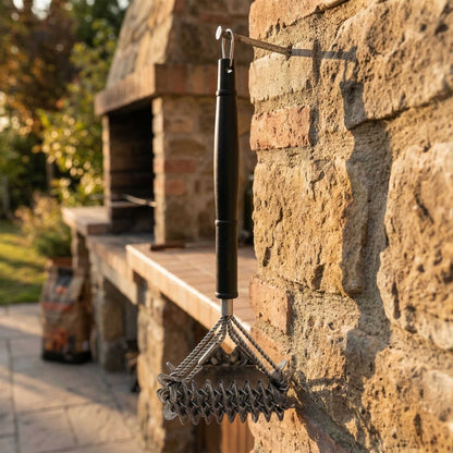 Met Lux Grill Brush / Scraper - Bristle Free - 16" - 1 count box