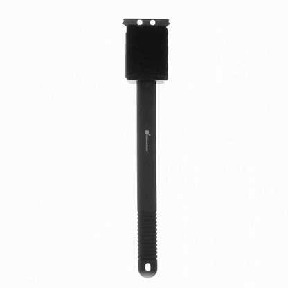 Met Lux Grill Brush / Scraper - with Scouring Pad - 15" - 1 count box