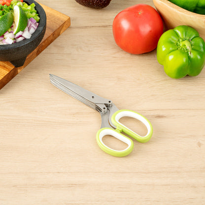 Met Lux Herb Scissors - with 5 Blades - 7 1/2" - 1 count box