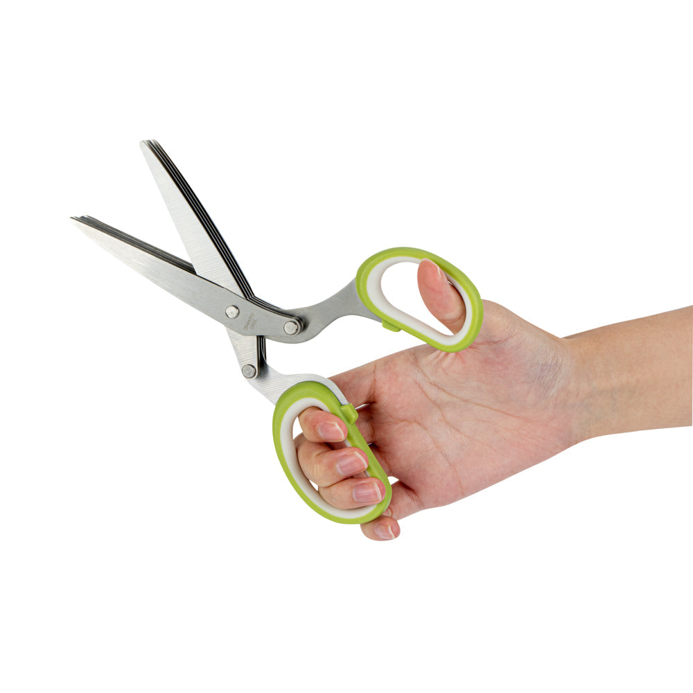 Met Lux Herb Scissors - with 5 Blades - 7 1/2" - 1 count box