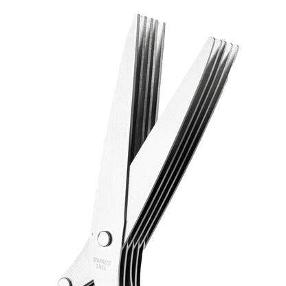Met Lux Herb Scissors - with 5 Blades - 7 1/2" - 1 count box