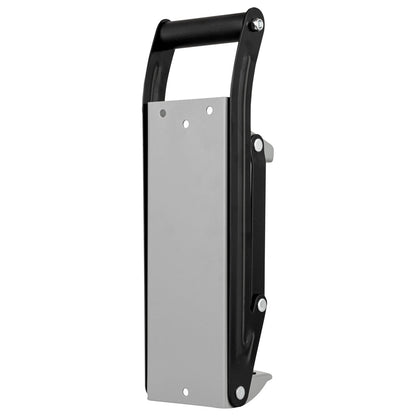 Met Lux Gray Metal Can Crusher - for 12 / 16 oz Cans, Wall Mount - 1 count box