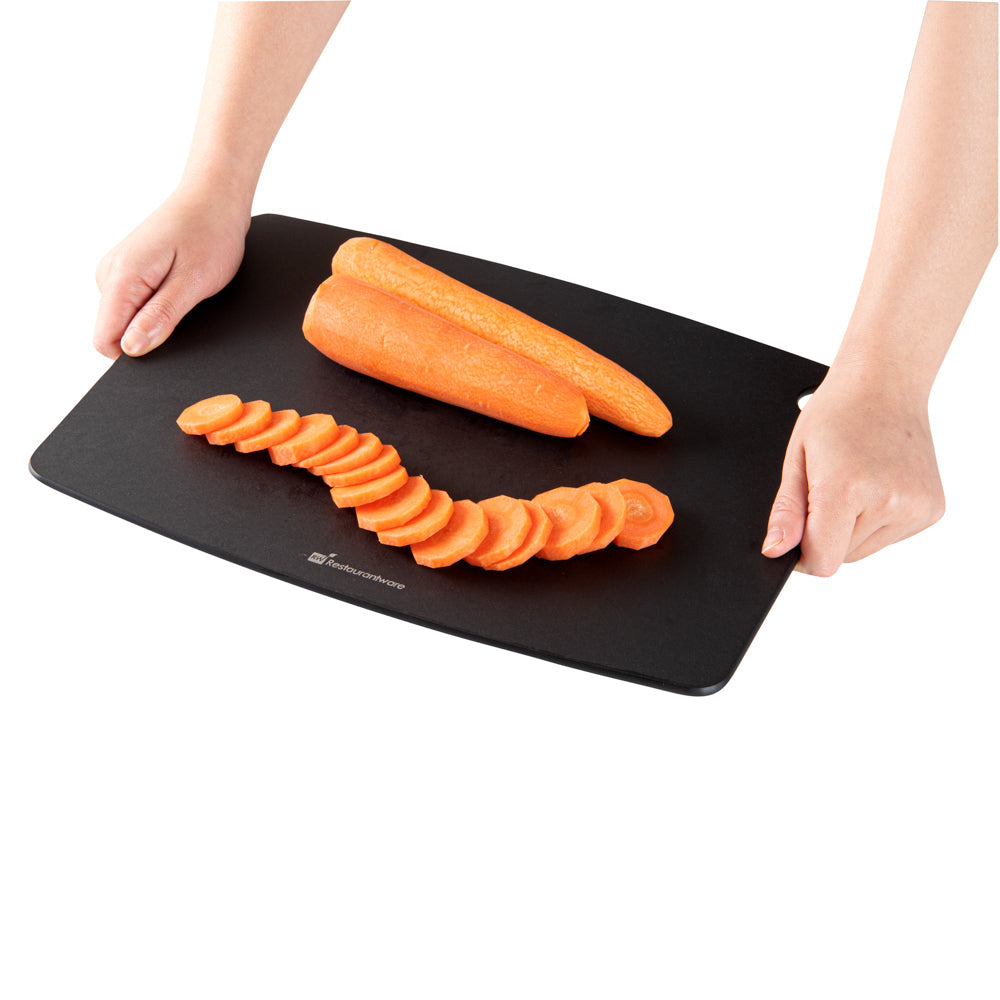 Nature Tek Charcoal Wood Fiber Cutting Board - 14 1/2" x 10 3/4" - 1 count box