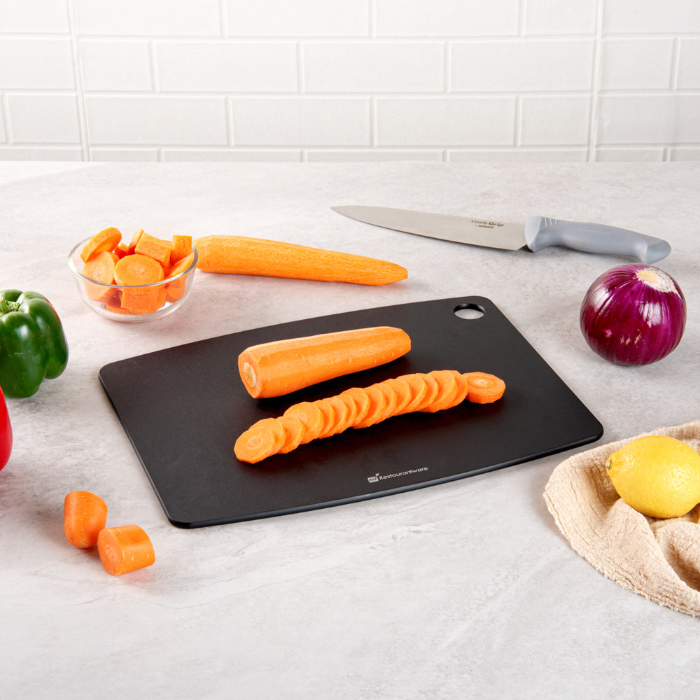 Nature Tek Charcoal Wood Fiber Cutting Board - 14 1/2" x 10 3/4" - 1 count box