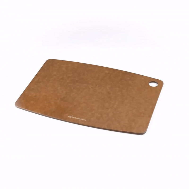 Nature Tek Brown Wood Fiber Cutting Board - 14 1/2" x 10 3/4" - 1 count box