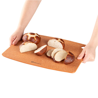 Nature Tek Kraft Wood Fiber Cutting Board - 14 1/2" x 10 3/4" - 1 count box