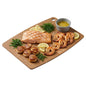 Nature Tek Brown Wood Fiber Cutting Board - 17 1/4" x 12 3/4" - 1 count box