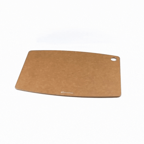 Nature Tek Brown Wood Fiber Cutting Board - 17 1/4" x 12 3/4" - 1 count box