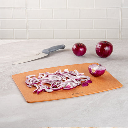 Nature Tek Kraft Wood Fiber Cutting Board - 17 1/4" x 12 3/4" - 1 count box