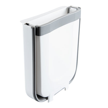 Chef 101 Gray Collapsible Large Trash Can - 11 1/2" x 10" x 7" - 1 count box