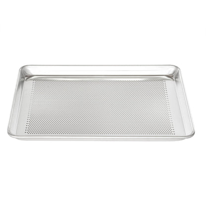 Met Lux Aluminum Half Size Baking Sheet - Perforated, Heavy Duty - 18" x 13" - 1 count box