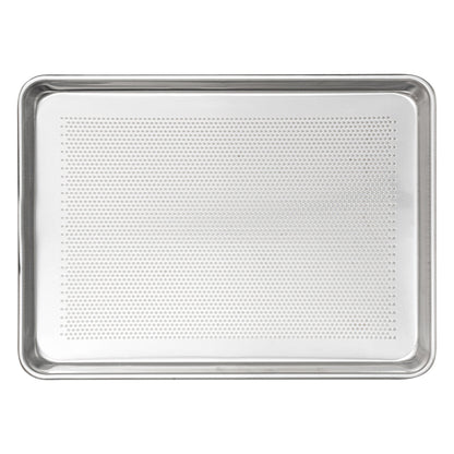 Met Lux Aluminum Half Size Baking Sheet - Perforated, Heavy Duty - 18" x 13" - 1 count box