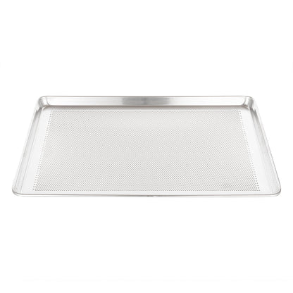 Met Lux Aluminum Full Size Baking Sheet - Perforated, Heavy Duty - 26" x 18" - 1 count box