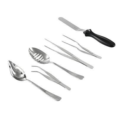 Met Lux Stainless Steel 6-Piece Plating Tool Set - 1 count box
