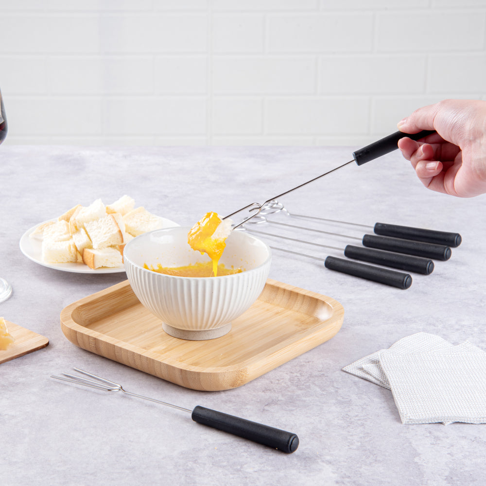 Met Lux Stainless Steel 6-Piece Dipping Fork Set - 1 count box