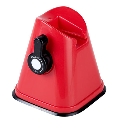 Met Lux Red Rotary Cheese / Vegetable Grater - with 3 Blades - 1 count box