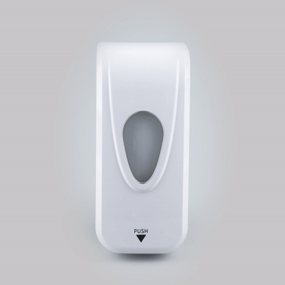 Clean Tek Professional 33 oz White Manual Soap Dispenser - for Gel or Liquid Soap - 1 count box