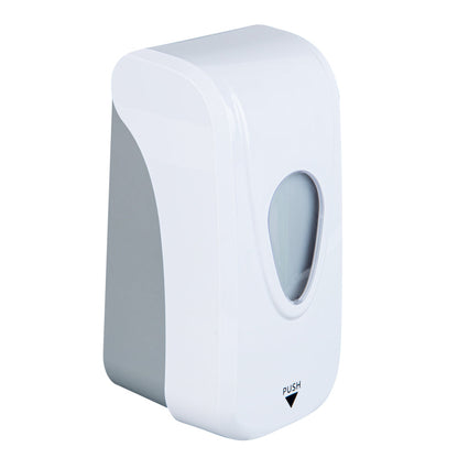 Clean Tek Professional 33 oz White Manual Soap Dispenser - for Gel or Liquid Soap - 1 count box