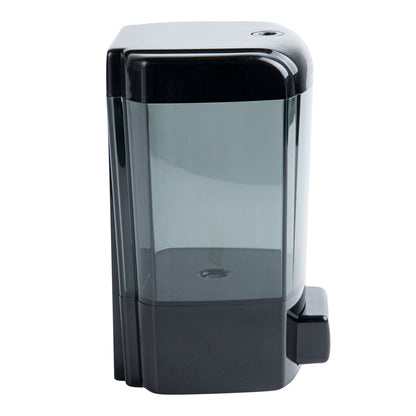 Clean Tek Professional 24 oz Black Manual Soap Dispenser - for Gel or Liquid Soap - 1 count box