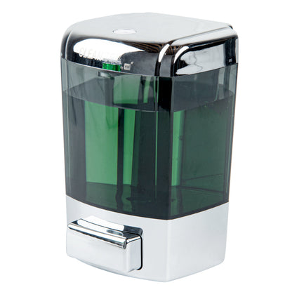 Clean Tek Professional 24 oz Smoked Gray Manual Soap Dispenser - for Gel or Liquid Soap - 1 count box