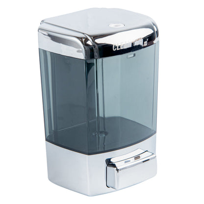 Clean Tek Professional 24 oz Smoked Gray Manual Soap Dispenser - for Gel or Liquid Soap - 1 count box
