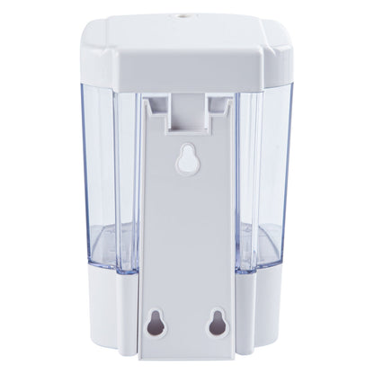 Clean Tek Professional 24 oz White Manual Soap Dispenser - for Gel or Liquid Soap - 1 count box
