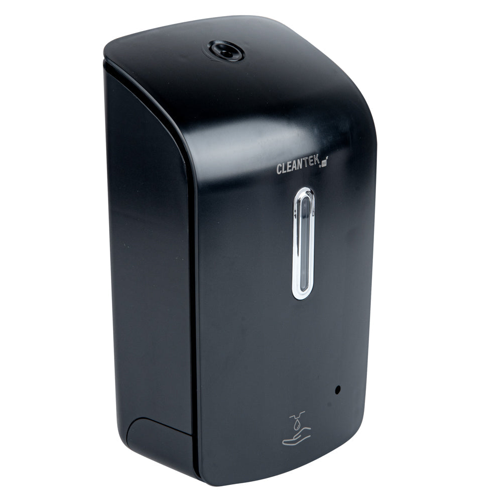 Clean Tek Professional 33 oz Black Automatic Soap Dispenser - for Liquid Soap - 1 count box