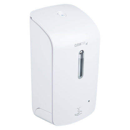 Clean Tek Professional 33 oz White Automatic Soap Dispenser - for Liquid Soap - 1 count box