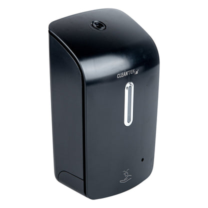 Clean Tek Professional 33 oz Black Automatic Soap Dispenser - for Foam Soap - 1 count box