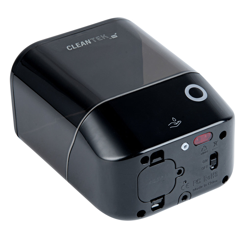 Clean Tek Professional 34 oz Black Automatic Soap Dispenser - for Liquid Soap - 1 count box