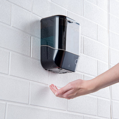 Clean Tek Professional 34 oz Black Automatic Soap Dispenser - for Liquid Soap - 1 count box