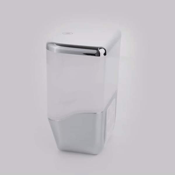 Clean Tek Professional 34 oz Silver Automatic Soap Dispenser - for Liquid Soap - 1 count box