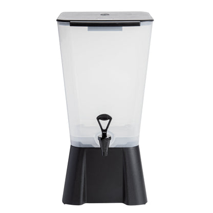 Bev Tek 5 gal Black Beverage Dispenser - 12 1/2" x 11" x 22" - 1 count box