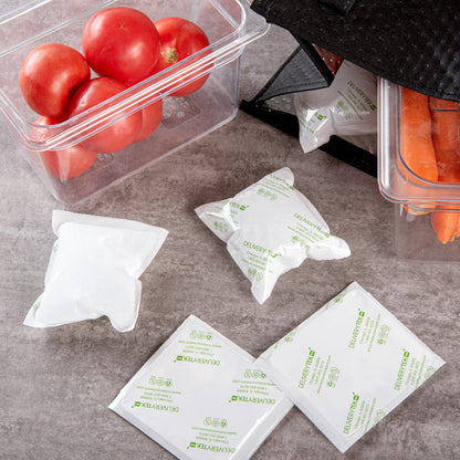 Delivery Tek Plastic Shipping Ice Pack - 5" x 4 1/2" - 100 count box