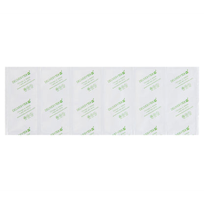 Delivery Tek Plastic Shipping Ice Pack - 1 x 6 Cells - 15 1/4" x 5 3/4" - 10 count box