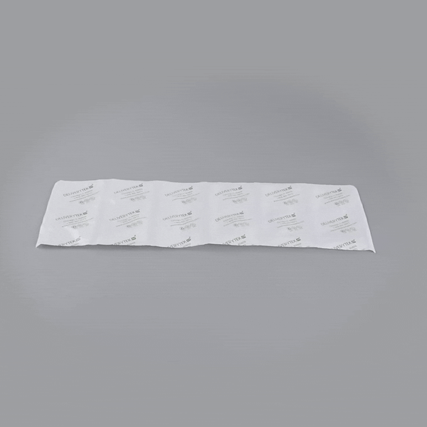 Delivery Tek Plastic Shipping Ice Pack - 1 x 6 Cells - 15 1/4" x 5 3/4" - 100 count box