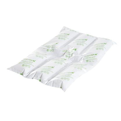 Delivery Tek Plastic Shipping Ice Pack - 3 x 2 Cells - 11 1/2" x 7 3/4" - 10 count box