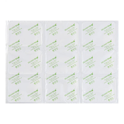 Delivery Tek Plastic Shipping Ice Pack - 3 x 3 Cells - 15 1/4" x 11 1/2" - 10 count box