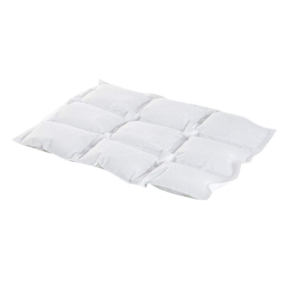 Delivery Tek Plastic Shipping Ice Pack - 3 x 3 Cells - 15 1/4" x 11 1/2" - 10 count box
