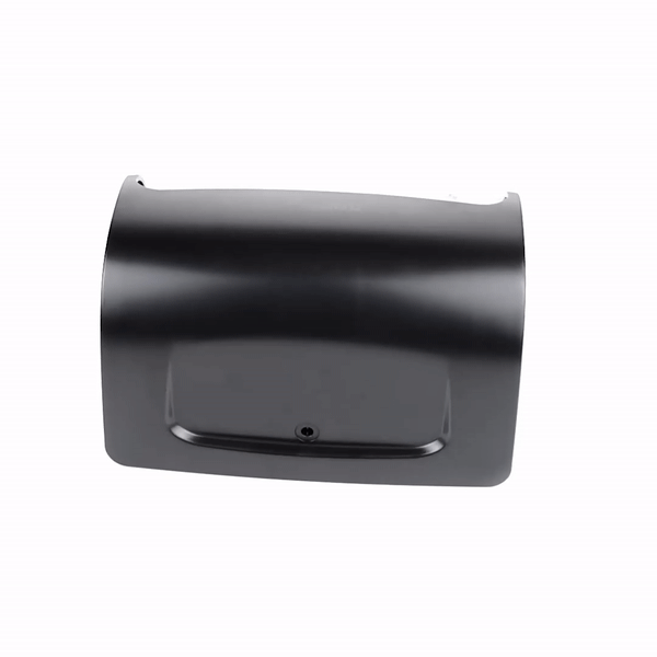 Clean Tek Professional Black Plastic Standard Toilet Paper Dispenser - Double Roll - 10 1/2" x 6 1/4" x 6 1/4" - 1 count box
