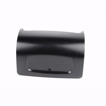 Clean Tek Professional Black Plastic Standard Toilet Paper Dispenser - Double Roll - 10 1/2" x 6 1/4" x 6 1/4" - 1 count box