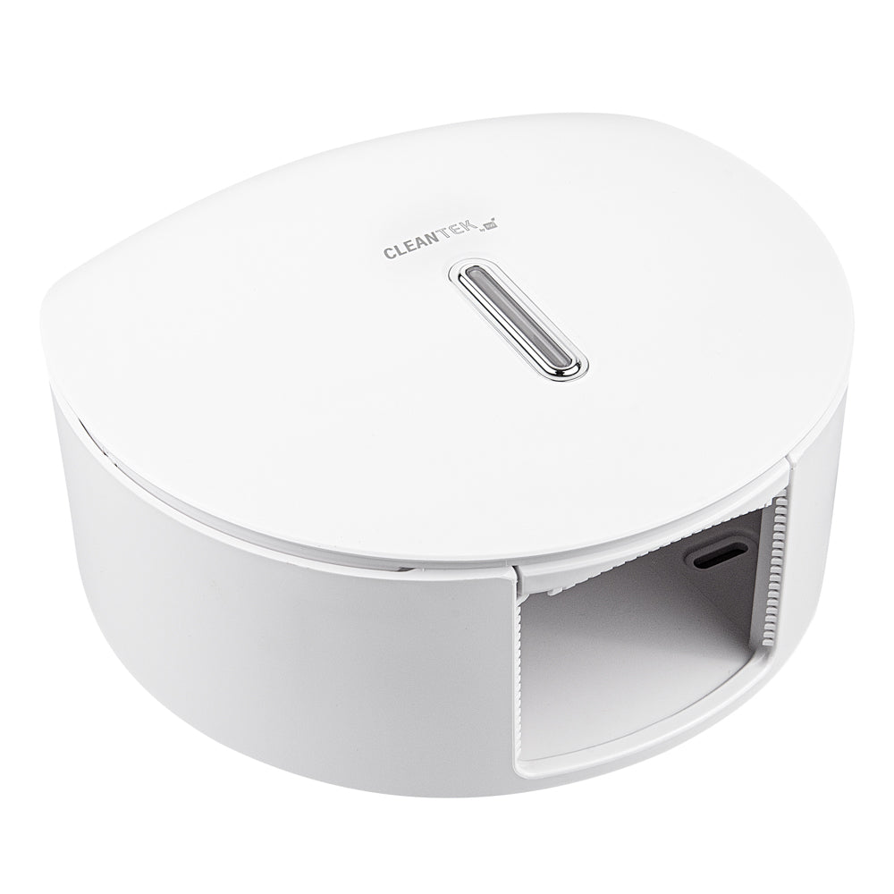 Clean Tek Professional White Plastic Toilet Paper Dispenser - 11 1/2" x 5 1/4" x 11 3/4" - 1 count box