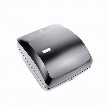 Clean Tek Professional Black Plastic 8" Automatic Paper Towel Roll Dispenser - 12" x 8 3/4" x 15 1/2" - 1 count box