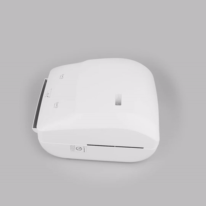 Clean Tek Professional White Plastic 8" Hands-Free Autocut Paper Towel Roll Dispenser - 12" x 8 3/4" x 15 1/2" - 1 count box