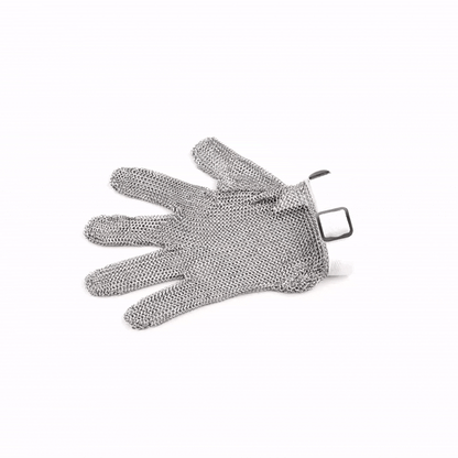 Life Protector Stainless Steel Mesh Small Cut-Resistant Glove - Level 9, Food Safe - 9 1/4" x 4 3/4" - 1 count box