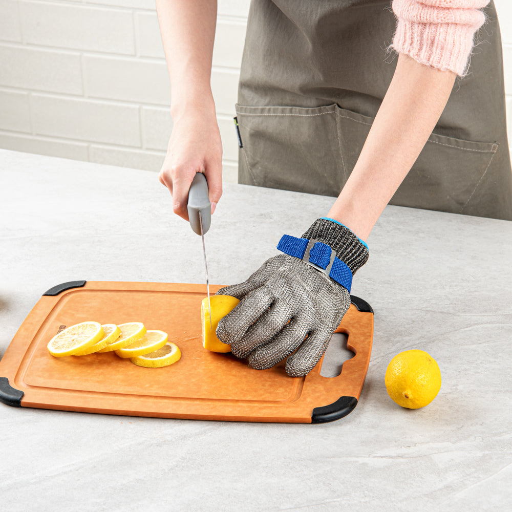 Life Protector Fiber / Stainless Steel Mesh Small Cut-Resistant Glove - Level 9, Food Safe - 8 3/4" x 4" - 1 count box