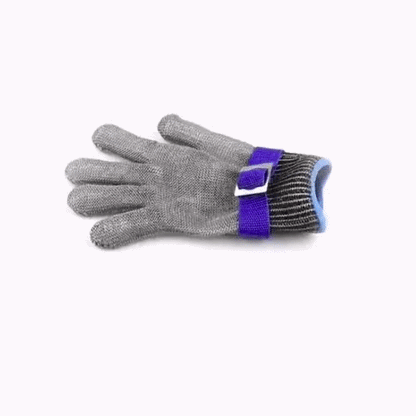 Life Protector Fiber / Stainless Steel Mesh Medium Cut-Resistant Glove - Level 9, Food Safe - 9 1/4" x 4" - 1 count box